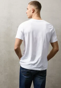Shirt met borstprint