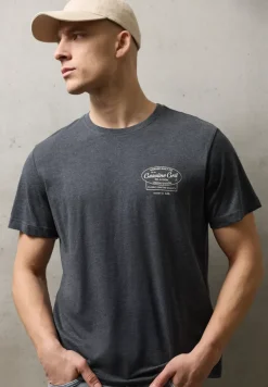Shirt met borstprint