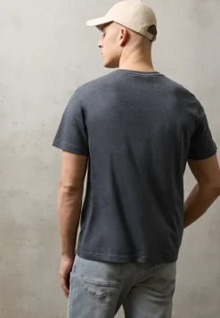 Shirt met borstprint