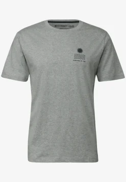 Shirt met borstprint
