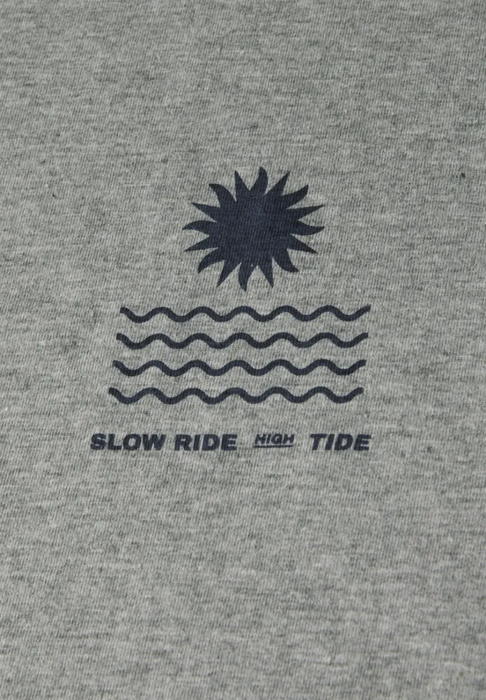 Shirt met borstprint