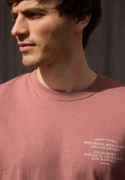 Shirt met borstprint