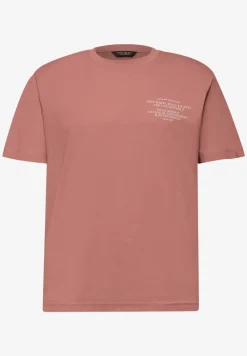 Shirt met borstprint