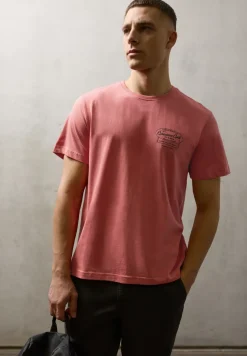 Shirt met borstprint
