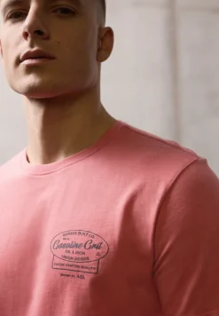 Shirt met borstprint