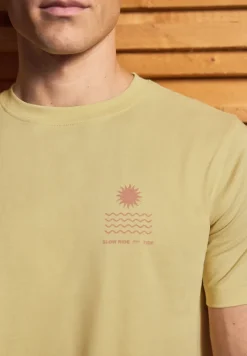 Shirt met borstprint