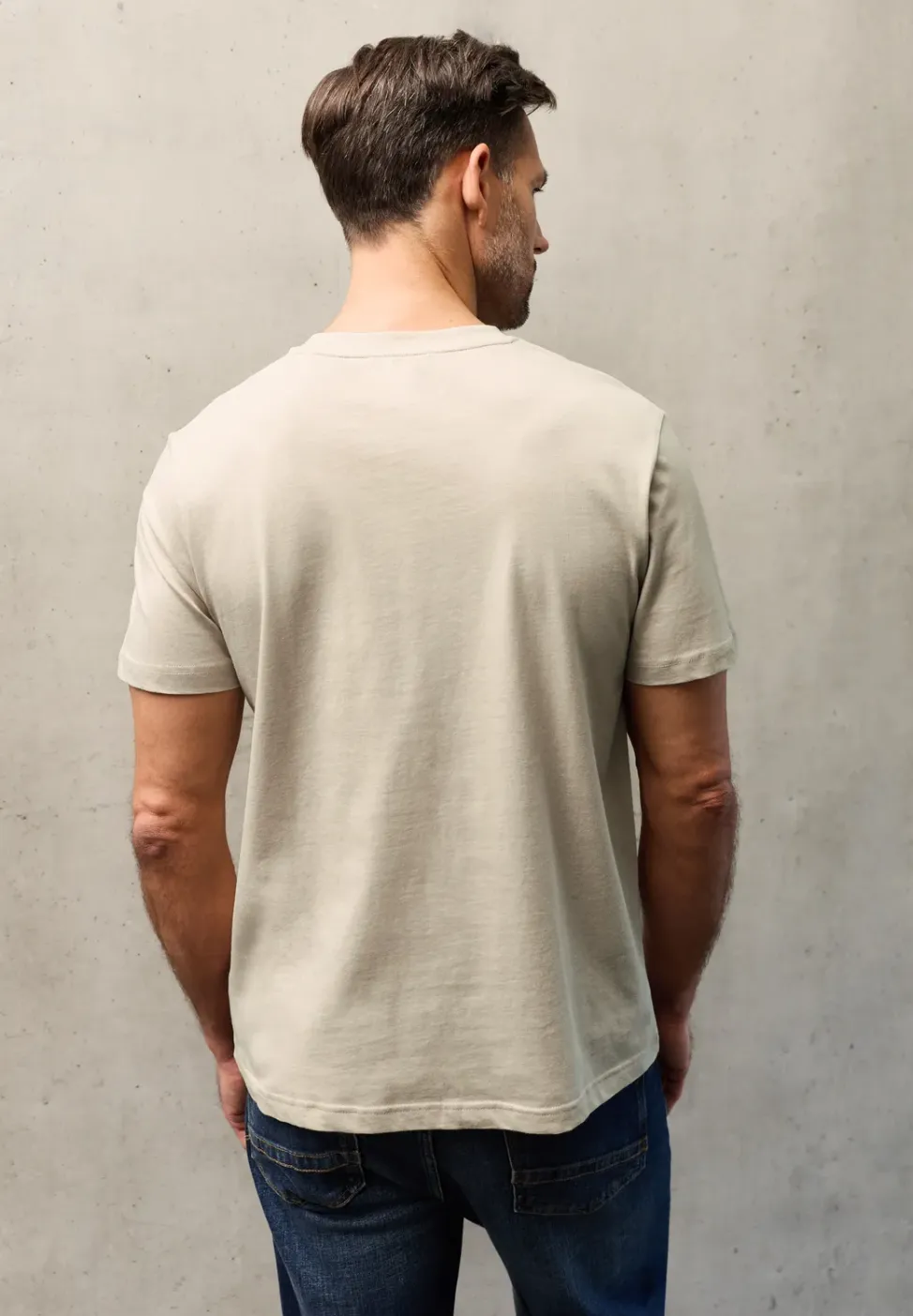 Shirt met borstzak