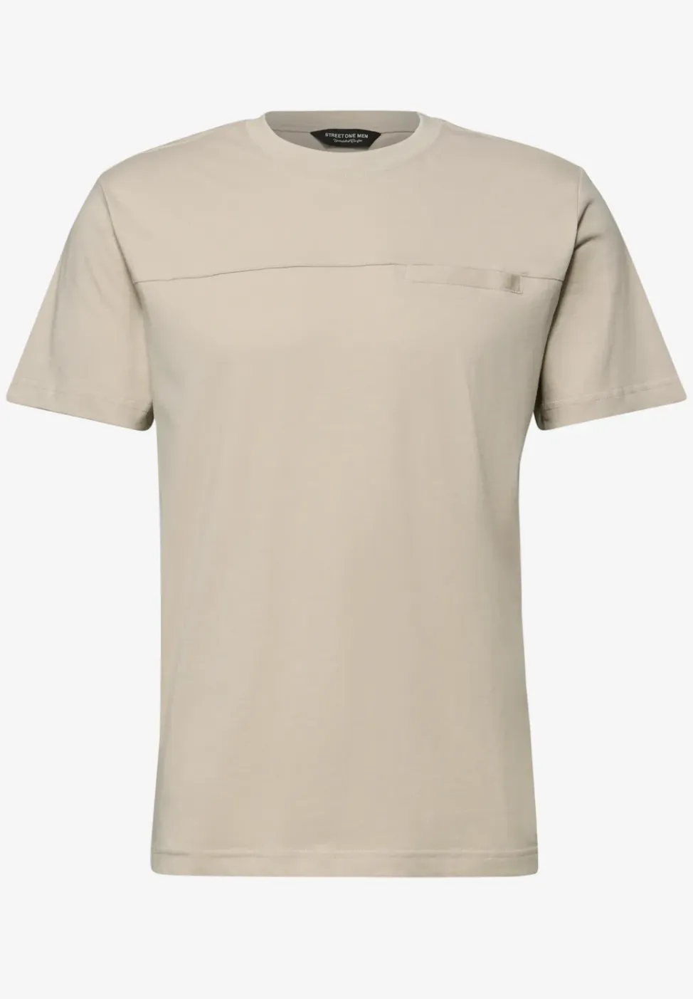 Shirt met borstzak