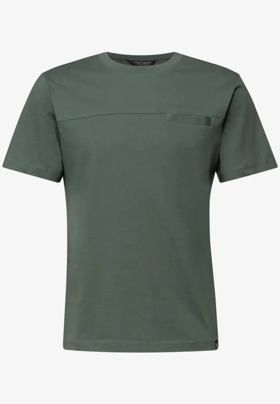 Shirt met borstzak