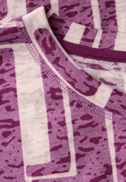 Shirt met burn-out look