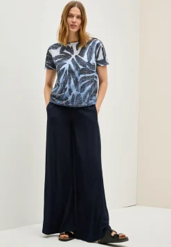 Shirt met Burnout patroon