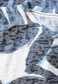 Shirt met Burnout patroon