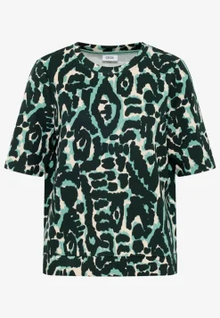 Shirt met Cupro Touch print