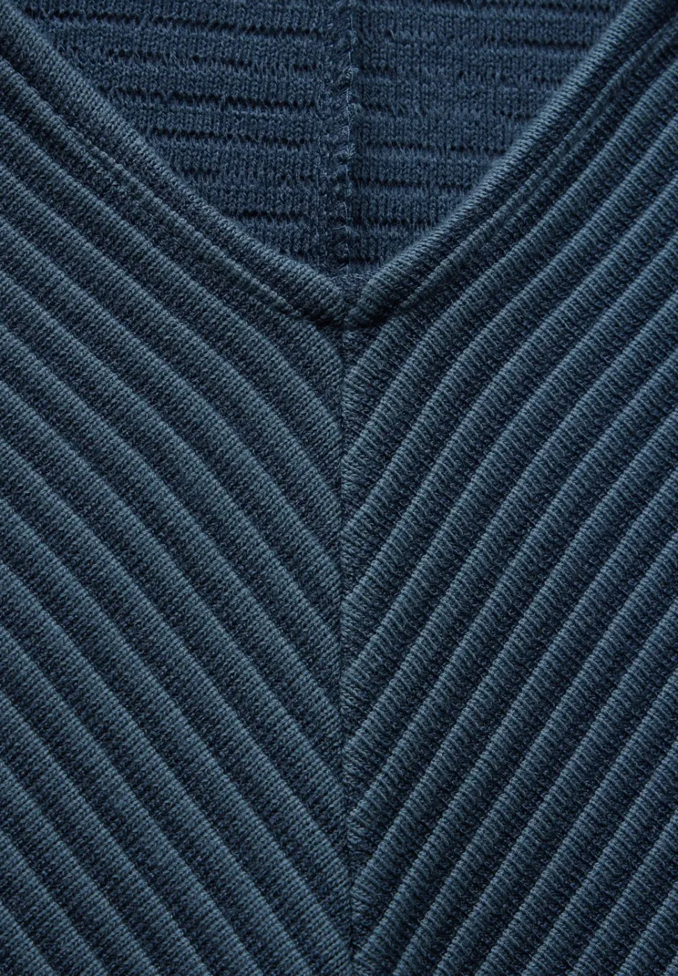 Shirt met diagonale structuur