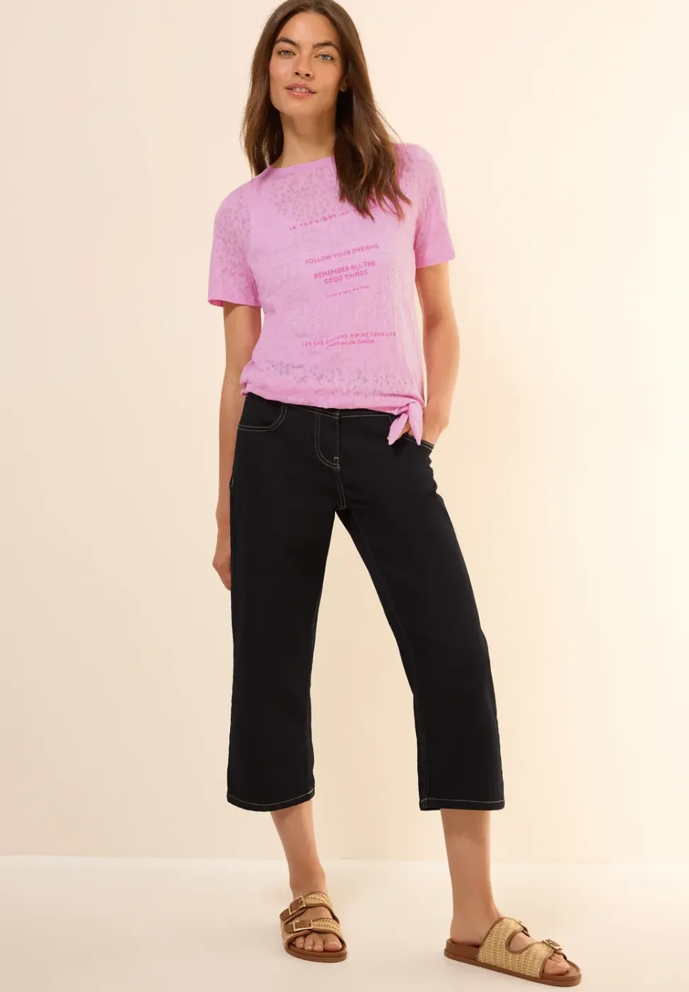 Shirt met edelstenen