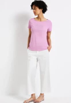 Shirt met foliedruk