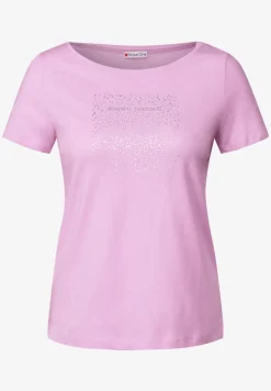 Shirt met foliedruk