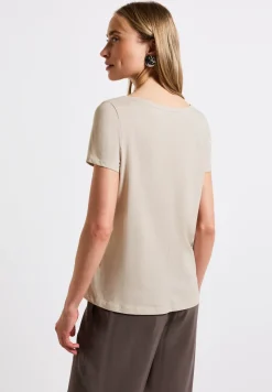 Shirt met foliedruk