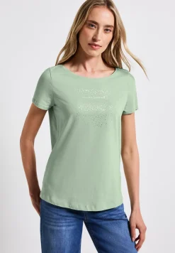 Shirt met foliedruk