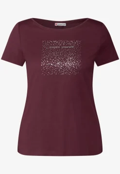 Shirt met foliedruk