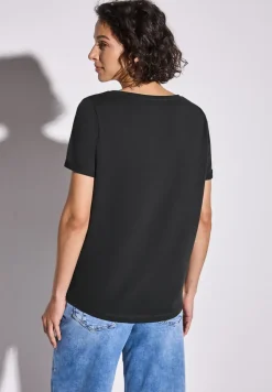Shirt met folietekst