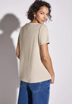 Shirt met folietekst
