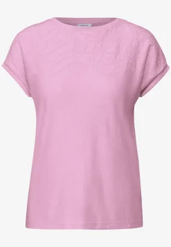 Shirt met geborduurd patroon