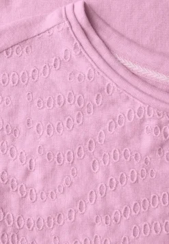 Shirt met geborduurd patroon