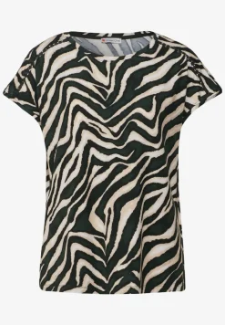 Shirt met gehaakte details