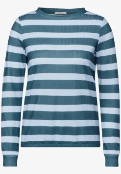 Shirt met gemêleerde look