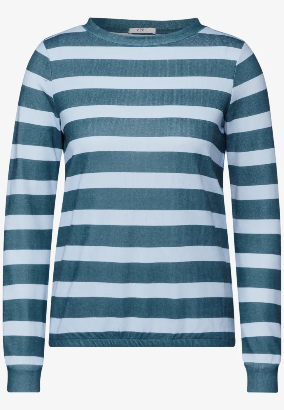Shirt met gemêleerde look