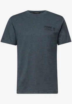 Shirt met gemêleerde look