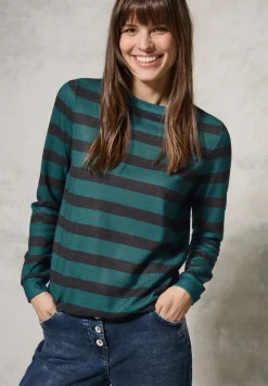 Shirt met gemêleerde look