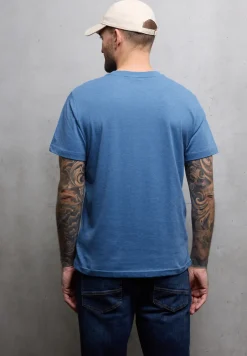 Shirt met gemêleerde look