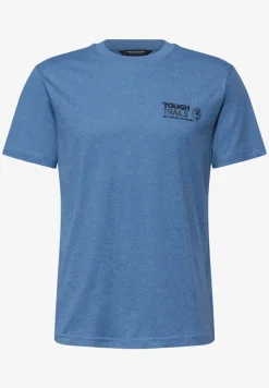 Shirt met gemêleerde look