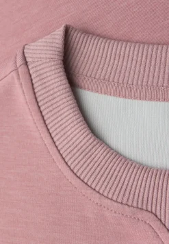 Shirt met geribd detail