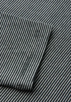 Shirt met geribde structuur