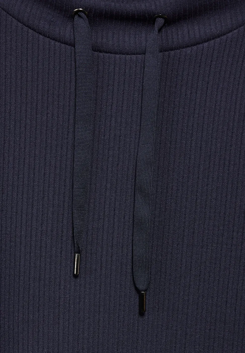Shirt met gestreepte textuur