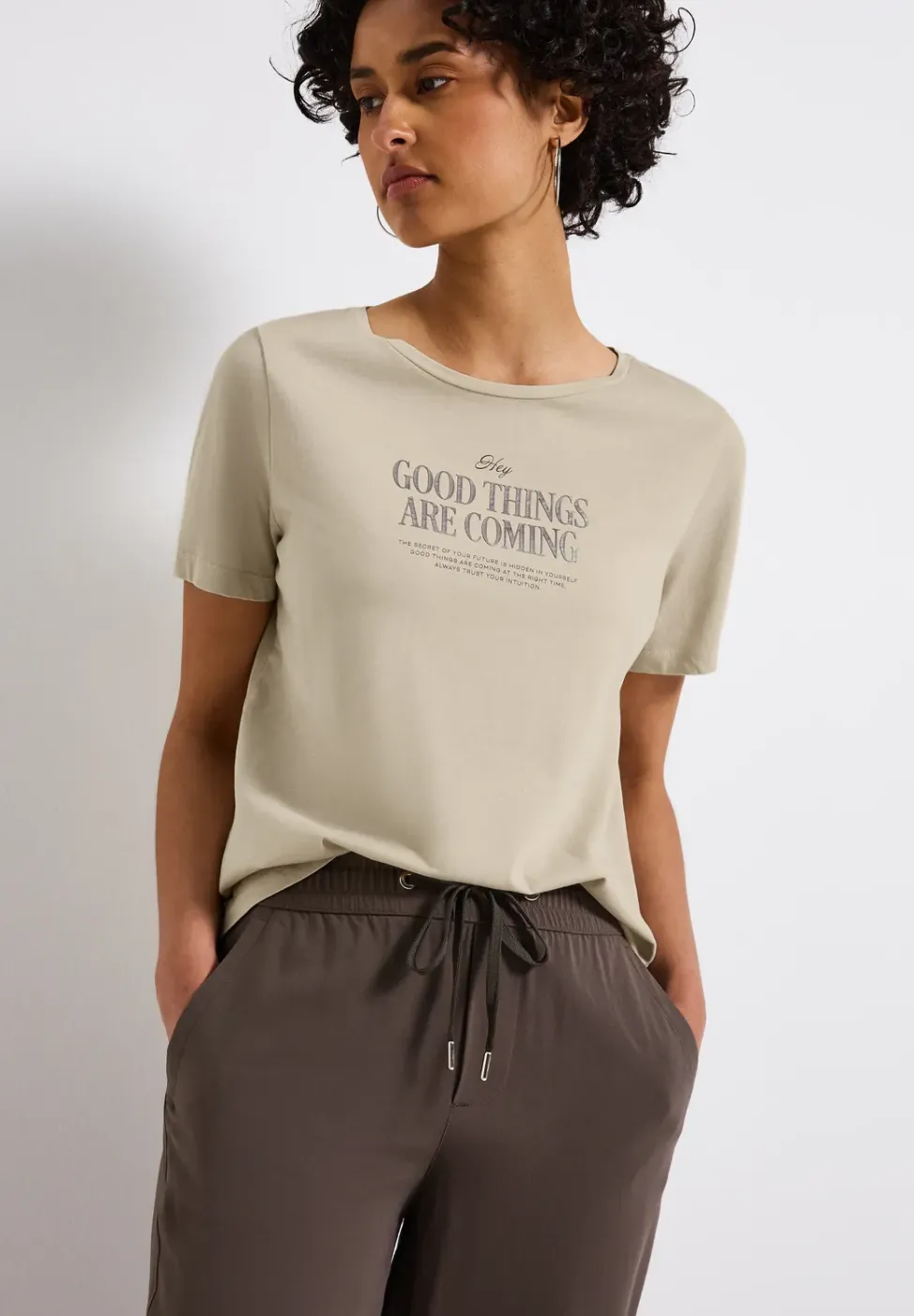 Shirt met gewassen look