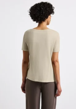 Shirt met gewassen look