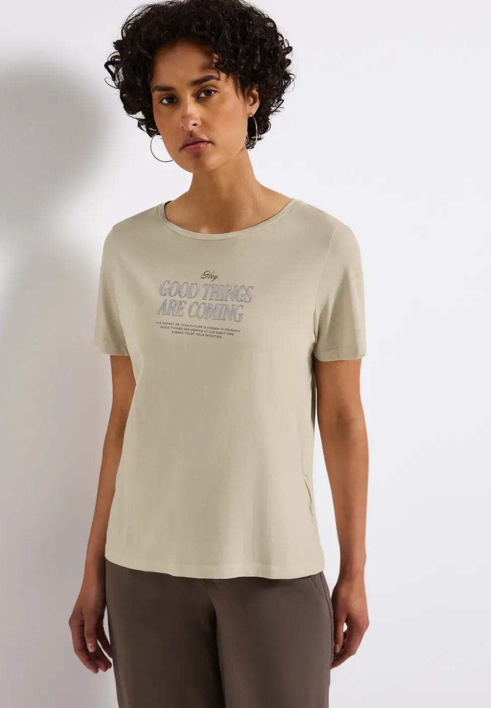 Shirt met gewassen look