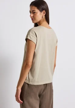 Shirt met gewassen look