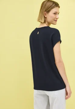 Shirt met glitterprint