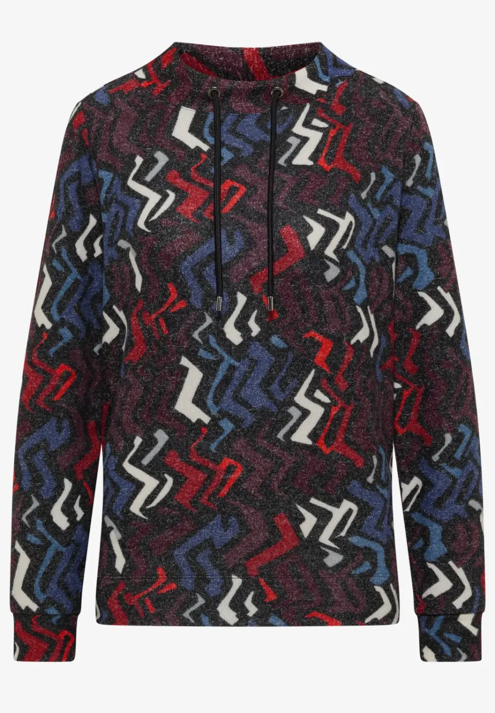 Shirt met grafisch patroon