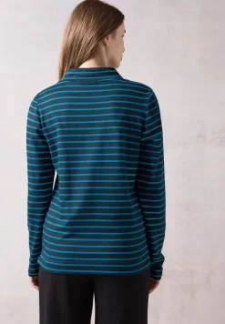Shirt met grote kraag