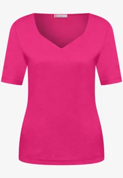 Shirt met hartvormige halslijn in een pak van 2