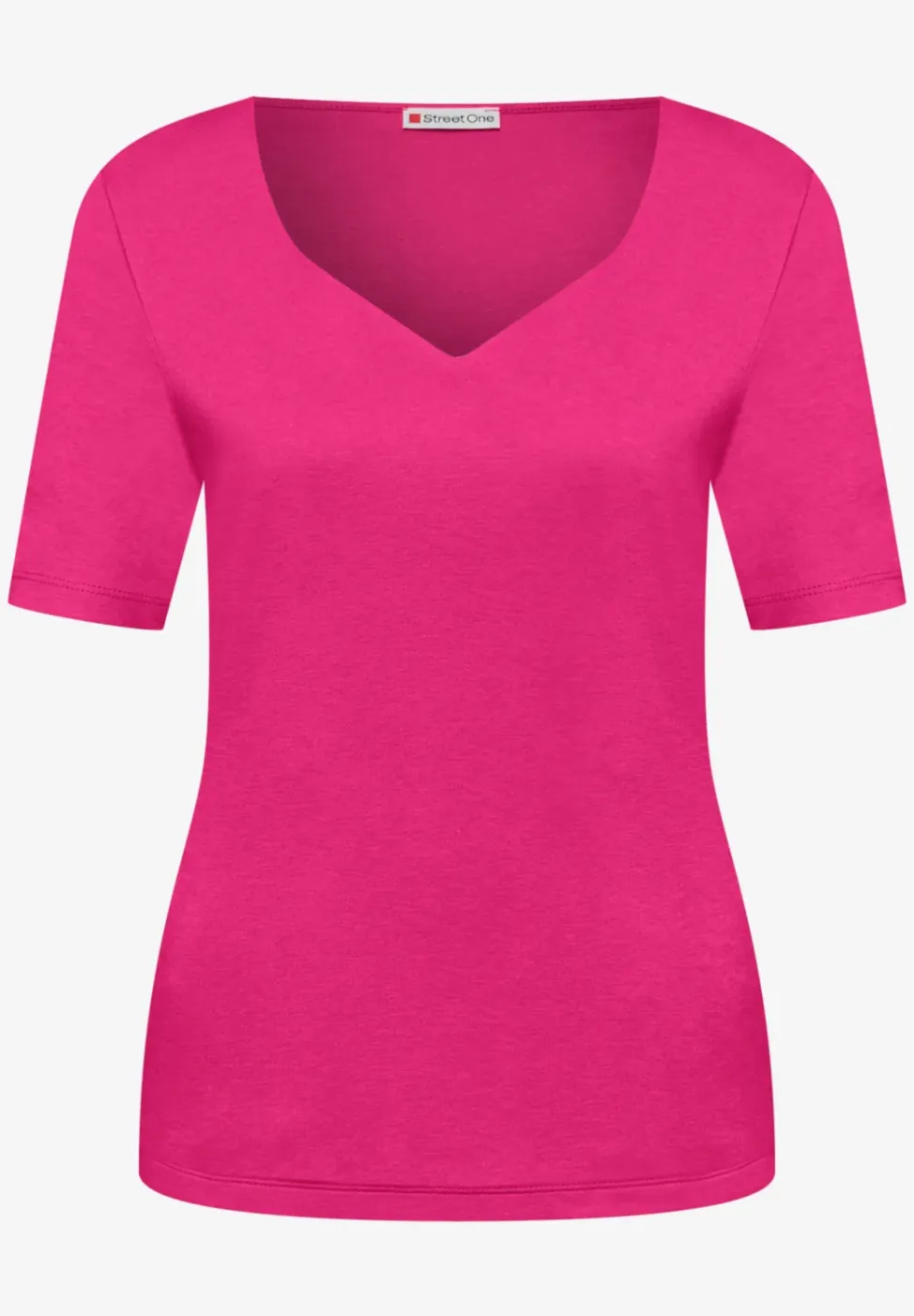 Shirt met hartvormige halslijn in een pak van 2