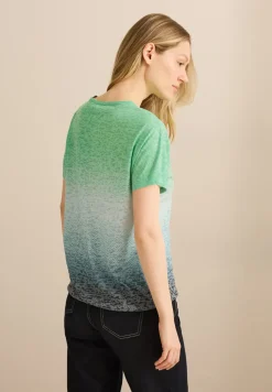 Shirt met kleurverloop
