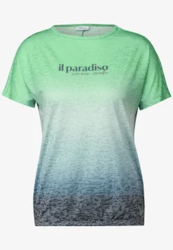 Shirt met kleurverloop