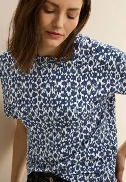 Shirt met knoopdetail